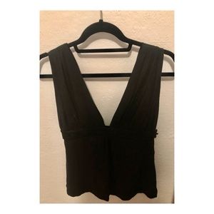 Bebe Black Halter Top